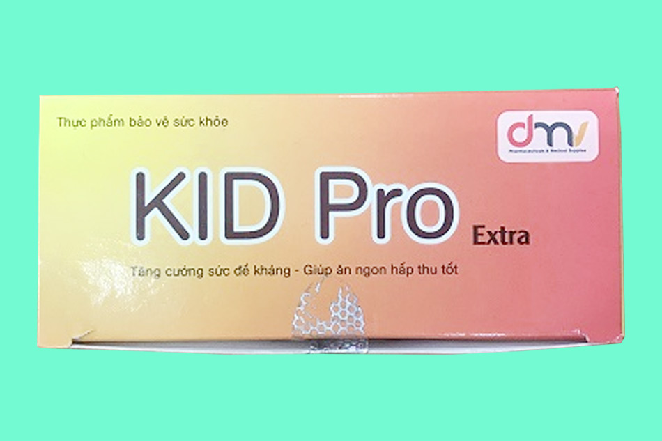 Mặt trên hộp Kid Pro Extra